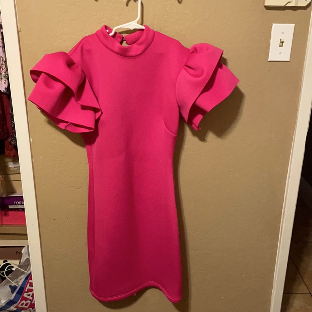 Shein puffed dress